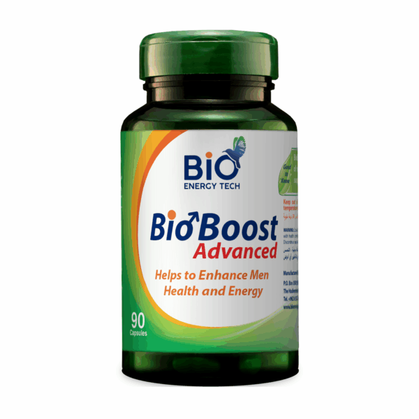 BioBoost Advanced | Natural Men’s Health & Energy Support | 90 Capsules | Halal | BioEnergyTech Jordan